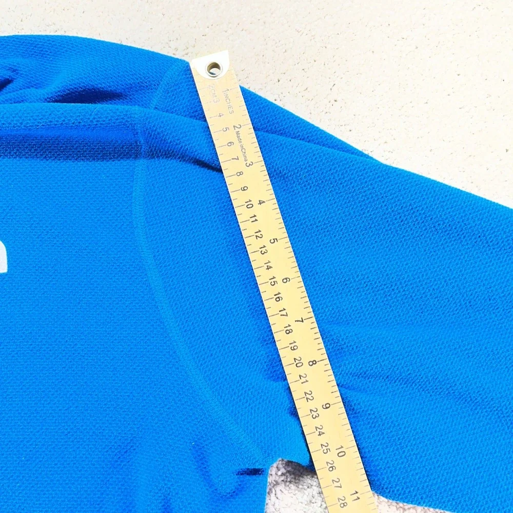 The North Face Fleece Sweatshirt Mens XL‎ Blue Quarter Zip Pullover